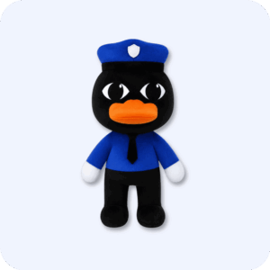 Officer Duckman Plush