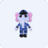 Bubba Bubbaphant Animal Hospital Plush