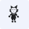 Secrect Agent Noir Animal Hospital Plush